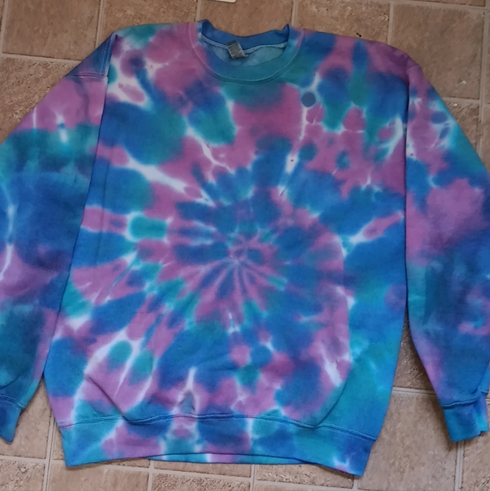 Handmade Tie Dye Sweater!
